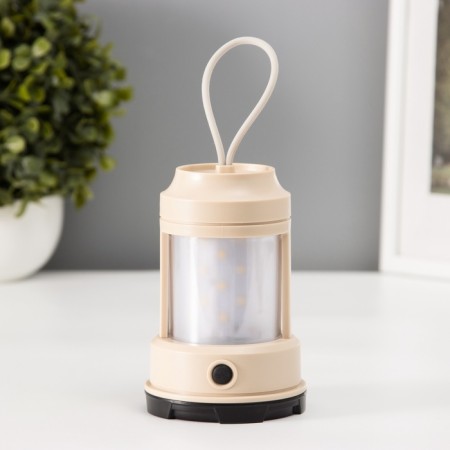 Luminaire table "Starry sky" 2W Led 3haa Beige 8x8x13cm