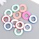 Acrylic Busins ​​"Donuts" MIX 0.4x2.4x2.4 cm
