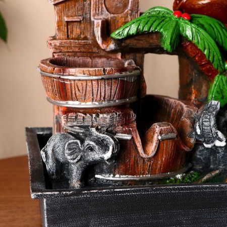 Fresh "Fresh" elephants at the house, 13x18x35 cm (with backlight)-1