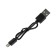 Luazon T11 headphones, wireless, vacuum, Tue 4.1, microphone, 80 mAh, silver