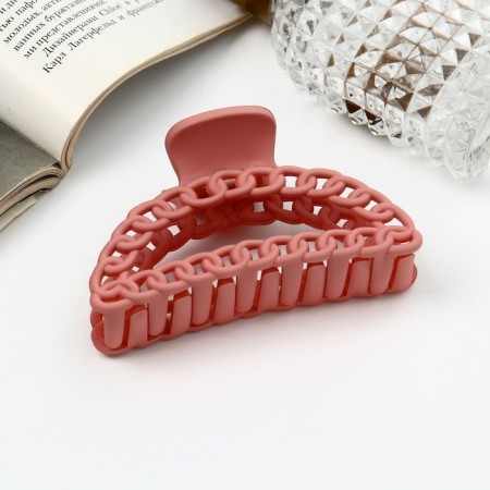 Hair crab "Madison" arc, 9 cm, mix