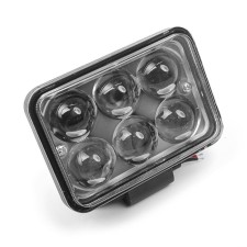 Fog Farah, 12 V, 6 LED, IP67, 6000 K, directed light