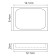 Soap dish Kammel K-9129, white
