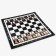 Demonstration chess 60 x 60 cm "Game time" on a magnetic board, 32 pcs, black