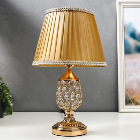 Table lamp 16433/1GD E27 40W gold 25x25x41 cm Risalux