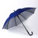 Umbrella - semi -automatic cane, "plain", 8 knitting needles, r = 52 cm, blue color