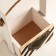 Kashpo wooden "Heart" Handle rope 15x12x9 (25) cm black/white