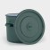 Enameled tank, 20 l, induction, green color