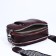 Cross-Body bag on zippers, external pocket, burgundy color