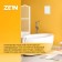Ventilation grate Zein Lux LP185, 185 x 255 mm, with a net, detachable