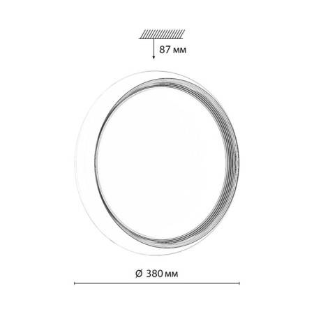TOFIQ White LED 48W 4000K D380 IP43 lamp-1