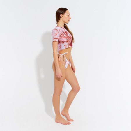 Swimsuit female separate minku pink color, size 42-1