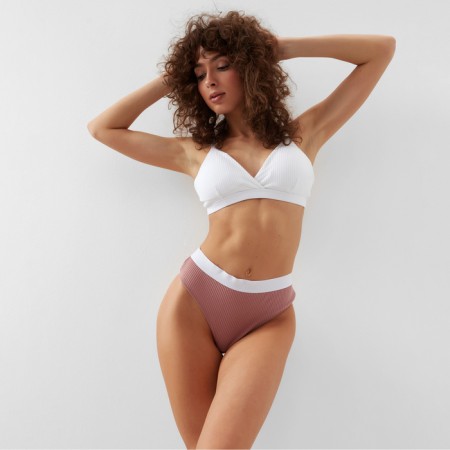 Panties of Brazilian Minaku Rubber Size 48-50, Coffee Color-1
