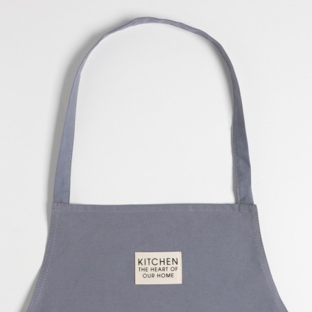 Apron Ethel Kitchen 60x70 cm, col. Blue, 100% HL, sarzha 220 g/m2-4