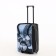 Small suitcase 20 ", a road bag with a zipper, black color