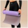 Fitness and yoga mat, 183x61x0.6 cm, gray/purple color