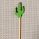 Swims "Smooth cactus", 12 cm, set 25 pcs