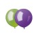 Latex ball 14 ", metal, set 100 pcs., Mix color