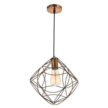 Lamp Bayerlux 669915/1 E27 40W gold 21x21x121 cm