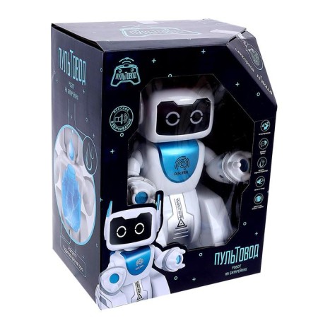 The robot is interactive, radio -controlled “volt”, light and sound effects, works from batteries-5