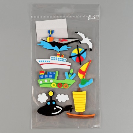 A set of stickers from EVA "Water World", 10 pcs.-5