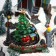 LED figure "Christmas" 31 × 20 × 23 cm, polystone, AAX3 batteries (not complete), USB, glow of multi