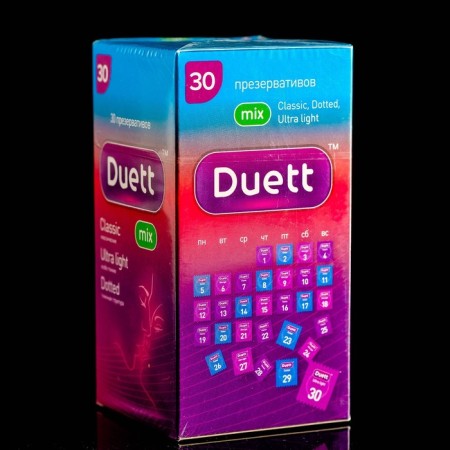 Duett Mix condoms 30 pcs.