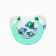 Nipple - orthodontic dummy "birds", +6 months, green color