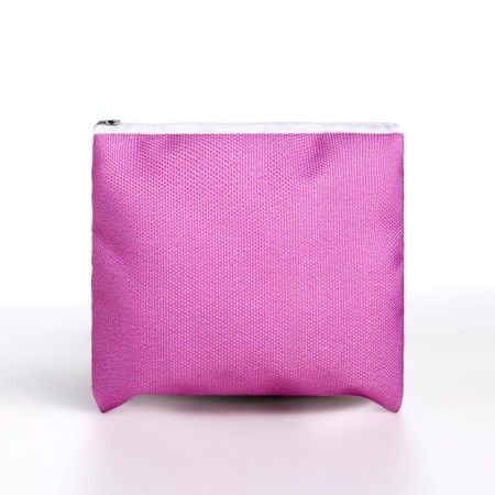 Children's textile wallet "Geese", 11x9x0.5 cm, pink color-4