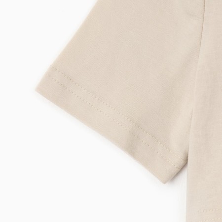 T -shirt Baby shortened KAFTAN "Hearts", p. 38 (146-152 cm), beige-7