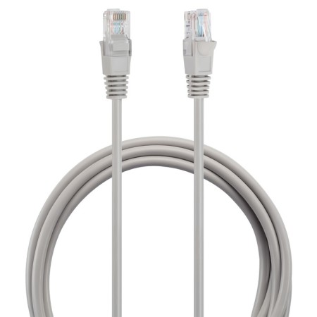 Buro UTP-5E-2M-G UTP 4 pairs CAT5E CCA Molded 2M Gray RJ-45 (M) -RJ-45 (M)-1