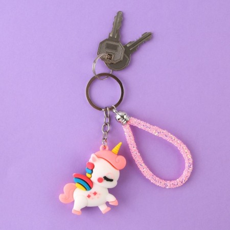 Key keychain "Be brighter", 13 x 4.5 cm-1