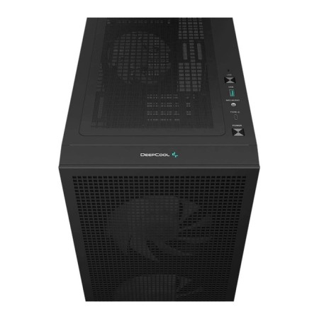 Корпус Deepcool CH360 черный без БП miniITX 7x120mm 2x140mm 1xUSB3.0 audio bott PSU-9