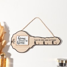 Decorative wood hooks 