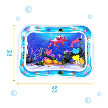 Aquacrice of the inflatable developing water rug "Sea World", 68x50 cm.-1