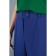 Women's trousers with a section of Eliseeva Olesya, size 44, blue color