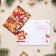 Postcard "The most magical New Year!" Glitter, Congrev, 12.5 x 19.4 cm
