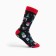Women's socks, dark blue color, size 23-25