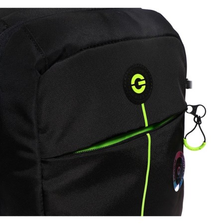 School backpack, 39 x 26 x 19 cm, Grizzly, ergonomic back, laptop department, black-9