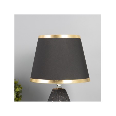 Table lamp "Tenderness" 1x40W E14 black/gold 20x20x34cm-2