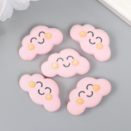 Decor for creativity velvet spraying "Cloud-Smail" 0.6x1.5x2.7 cm-2