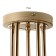 Frezi chandelier 5he27 40W gold 58x58x28 cm Bayerlux