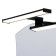 Highlighting with the Nekst movement sensor LED 4000K 6W 600LM RA80 IP44 black 30x4x11.6 cm