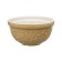 A set of 4 pyal cream/beige flowers with a relief pattern of the Taiga berries,