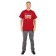 T-shirt Payer Travel Mob, Cotton, Bordeaux, XL