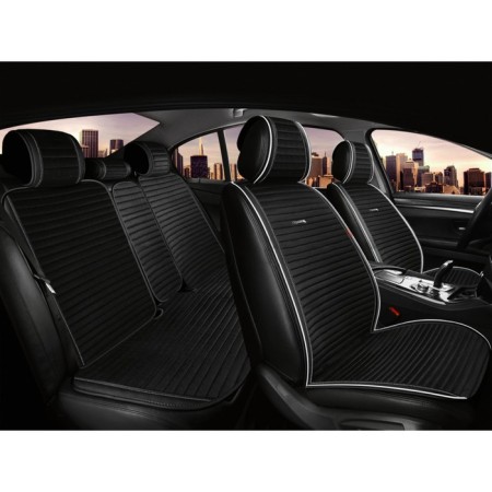 Capes for the entire Carfashion Monaco Pro Plus salon, black/black/white/white color