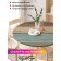 The tablecloth “Vintage floor”, round, oxford, elastic band, size 140x140 cm, diameter 105-120 cm