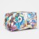 Cosmetic bag with lightning, blue/multi -colored color