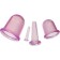 Silicone banks for vacuum massage of the face and body, 4 pcs