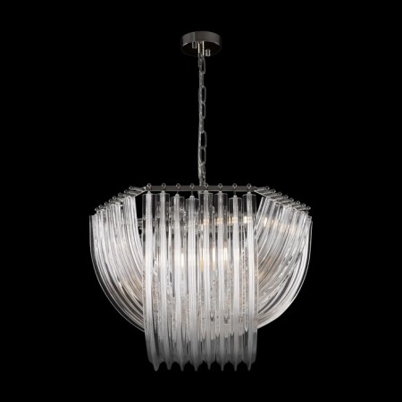 Suspended lamp FREAA FR5182PL-06CH ONDA, 500x500x1640 mm, E14, 6x60W, color chromium-1